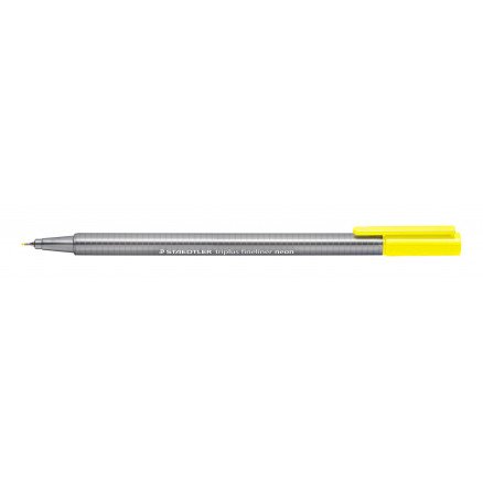 Staedtler Triplus Fineliner Fiberpenn Lys Gul 01 0,3mm 1 Stk