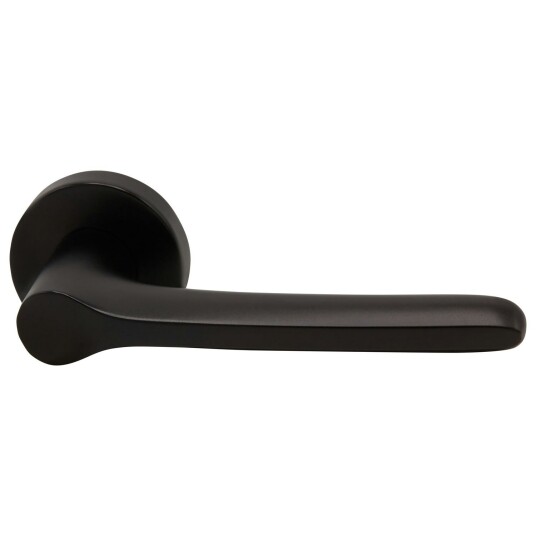 Beslag Design Sintra Door Handle With Keyhole Matt Black Beslag Design Sintra Door Handle With Keyhole Matt Black