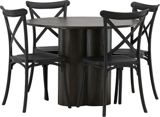 Spisegruppe Venture Home Olivia med 4 Crosett Stoler