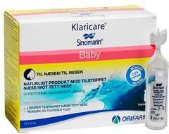 Klaricare Baby nesedråper 18 x 5 ml