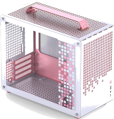 Jonsbo Z20 Minitower Kabinett Hvit-Rosa Jonsbo Z20 Minitower Kabinett Hvit-Rosa