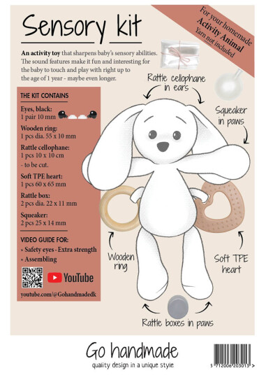 Sanse Kit Kanin bamse Sanse Kit Kanin bamse