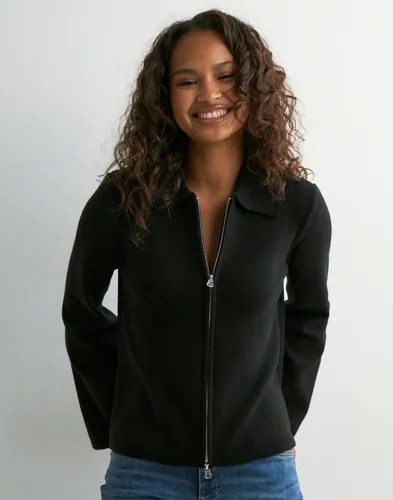 Vero Moda Svart Awhanna Ls Knit Cardigan Noos
