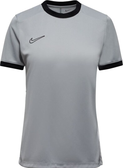 Nike Trenings T Skjorte Dri FIT Academy 25 Grå/Svart/Hvit Kvinner størrelse Large