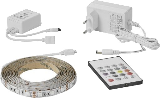 NORDLUX LED STRIP MUSIKK IP44 3M RGB