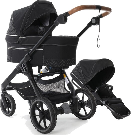 Emmaljunga Barnevogn NXT90 De Lux Outdoor Crystal Black