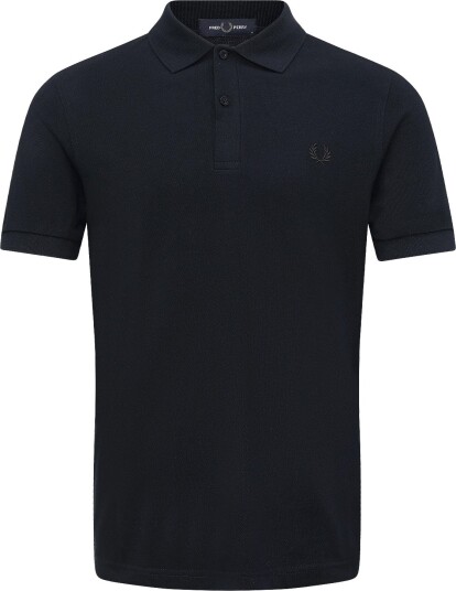 Fred Perry The Fred Perry Shirt NAVY/RICH BROWN M Fred Perry The Fred Perry Shirt NAVY/RICH BROWN M