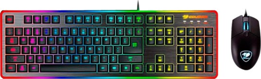 Cougar DeathFire EX Gaming-sett Hybrid Mekanisk med RGB