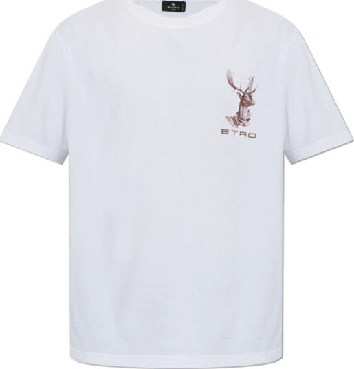 Etro Herre Topper Hvit L, Etro Herre Topper Hvit L,