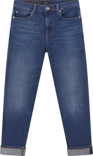 7 For All Mankind Dame Jeans Blå W28,
