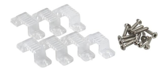 Hide-a-Lite 7502192 Klips til HV LED-strip, 100-pakk