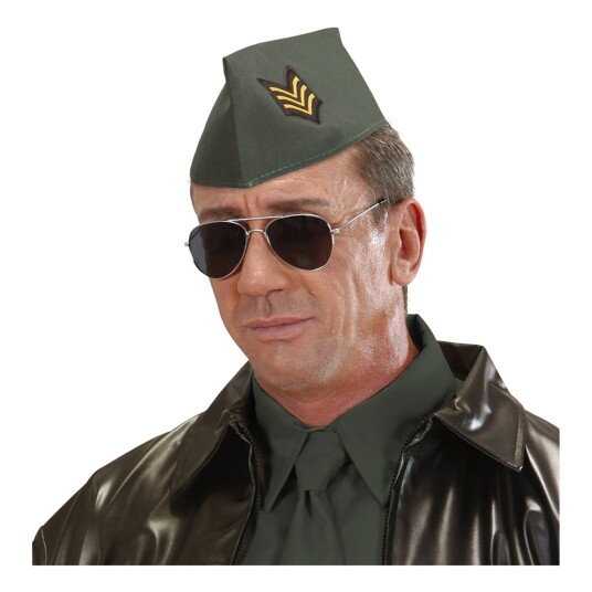 Widmann S.r.l. Militærhatt Grønn - One size Widmann S.r.l. Militærhatt Grønn - One size