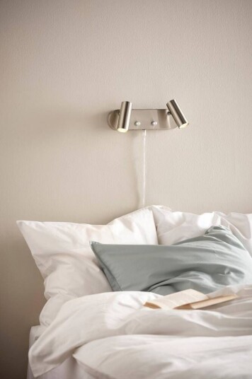 Jotex LEE vegglampe - dobbel Krom 1543217-02-0 1543215-03-0 Jotex LEE vegglampe - dobbel Krom 1543217-02-0 1543215-03-0