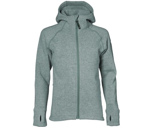 Isbjörn Shaun Fleece Hoodie Youth Pinesilver Pinesilver 146/152