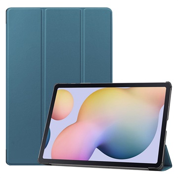 Tri Fold Series Samsung Galaxy Tab S7+/S8+ Folio etui Blå