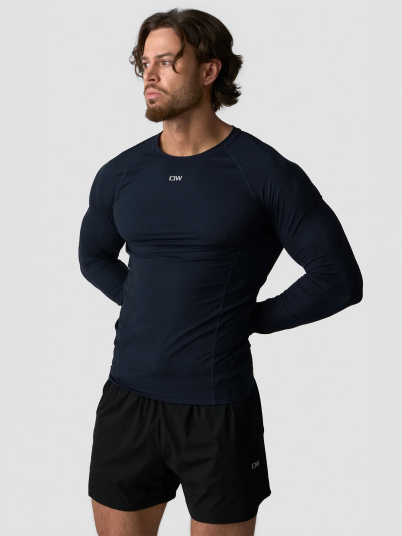 ICIW Ignite Muscle Fit Long Sleeve Blå XL