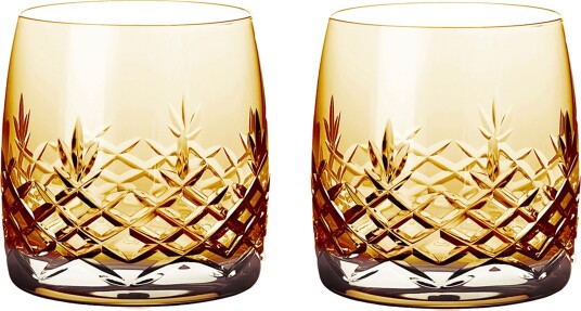Frederik Bagger Crispy Aqua Drikkeglass 2 stk, Citrine Frederik Bagger Crispy Aqua Drikkeglass 2 stk, Citrine