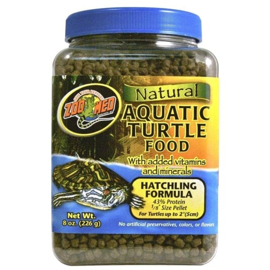 Zoo Med Natural Aquatic Turtle Food Hatchling 226 Gram Zoo Med Natural Aquatic Turtle Food Hatchling 226 Gram
