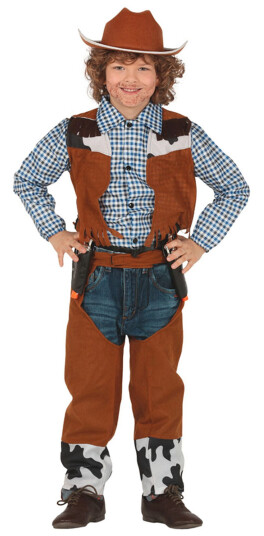 Fiestas Guirca Cowboy Klassisk Barn Karnevalsdrakt  Medium
