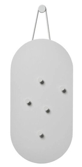 Zone A-Bulletin Board oppslagstavle soft grey, inkl. magneter Zone A-Bulletin Board oppslagstavle soft grey, inkl. magneter
