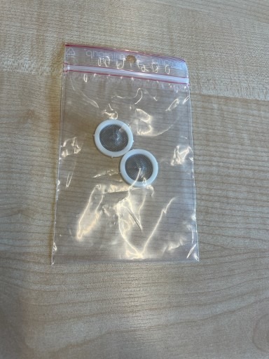 TPE-pakning med filter, 2 stk.