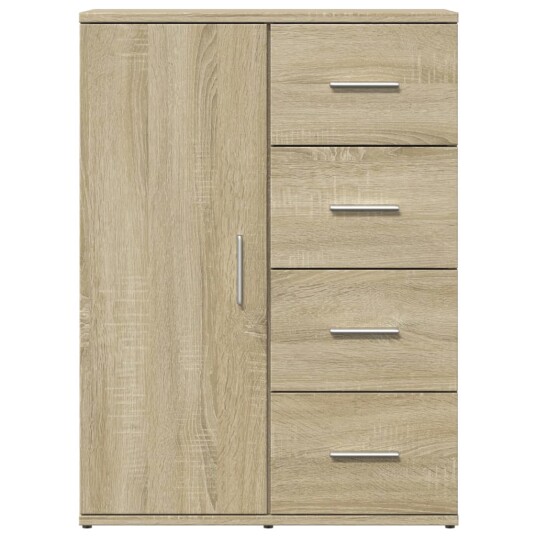 Skjenk sonoma eik 59x39x80 cm konstruert tre