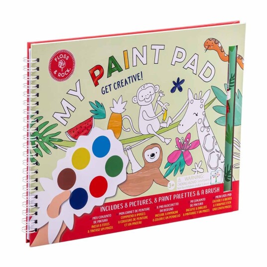 FLOSS & ROCK My Painting Pad Jungle 46P6556 FLOSS & ROCK My Painting Pad Jungle 46P6556