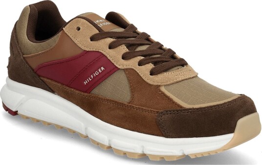 Tommy Hilfiger Hilfiger Mix Material Runner   SOUTHERN TAN   45