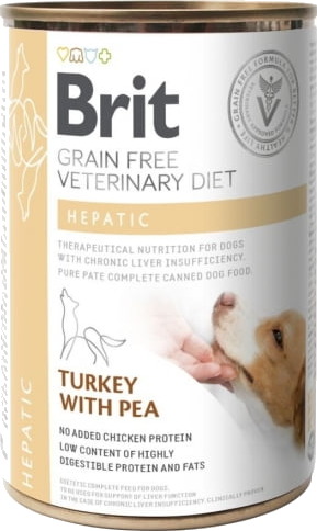 Brit Veterinary Diet Dog Hepatic Grain Free 400 G