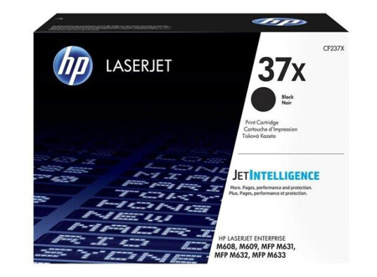 HP 37X / CF237X High Capacity Black Toner - Laser toner Svart HP 37X / CF237X High Capacity Black Toner - Laser toner Svart