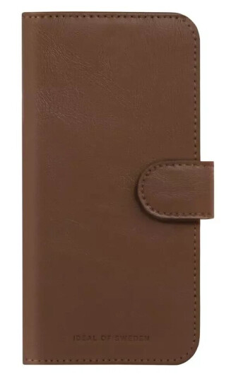 iDeal Of Sweden iPhone 15 Magnet Wallet+ Deksel - Brun