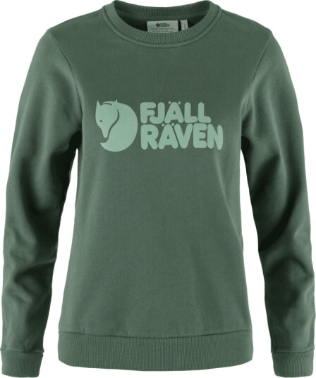 Fjellreven Women's Logo Sweater L , Deep Patina/Misty Green