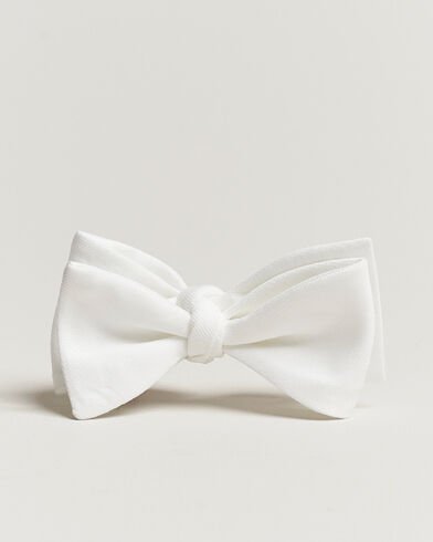 Amanda Christensen Cotton Pique Self Tie White Amanda Christensen Cotton Pique Self Tie White