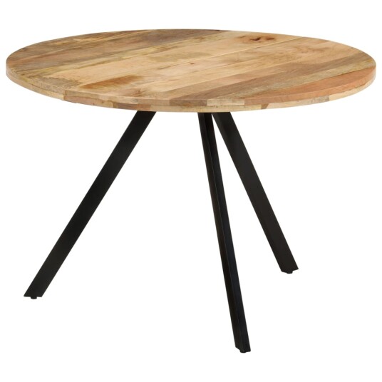 vidaXL Spisebord 110x75 cm heltre mango vidaXL Spisebord 110x75 cm heltre mango
