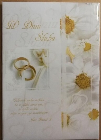 Panorama Kort A5 Glitter Slub 014