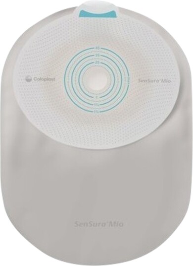 Mitac Coloplast SenSura Mio 1 delt lukket pose 106720 Kleberkobling hullstørrelse 25 45 mm midi 30 stk.