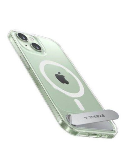Torras UPRO Pstand Transparent Mobildeksel til iPhone 15