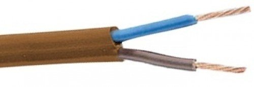 PL-kabel 2x0,75mm² Bronse