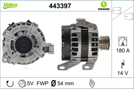 Dynamo VALEO 443397