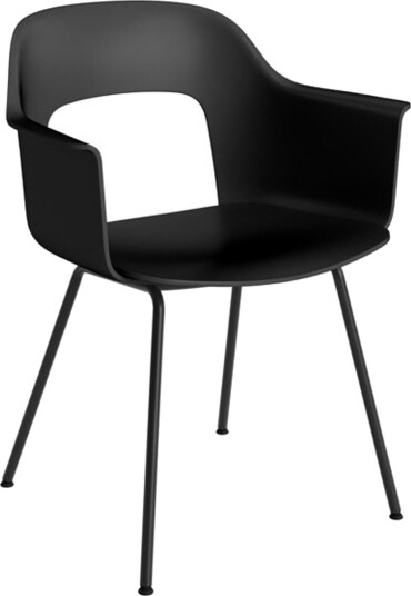 Hay Layout 211 Spisestol med Armlener Sort