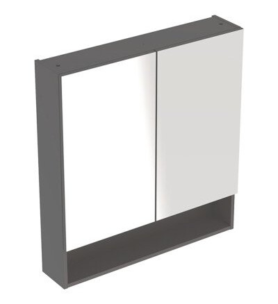 Ifö Spira Pro speilskap 78,8x85 cm, grå