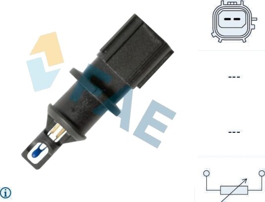 FAE 33179 Sensor, innsugningsluft temperatur FAE 33179 Sensor, innsugningsluft temperatur