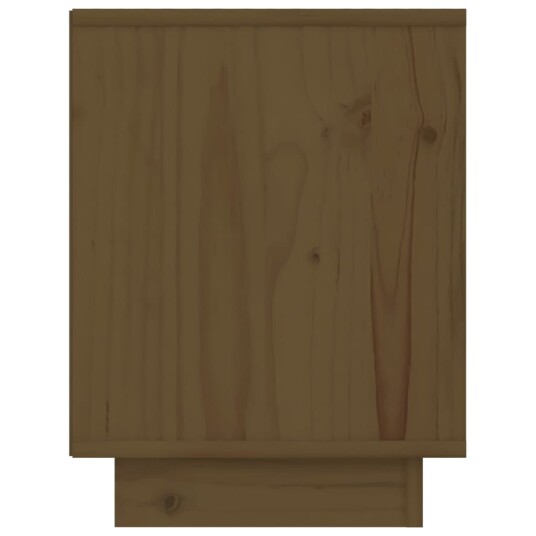 vidaXL Nattbord honningbrun 40x30x40 cm heltre furu