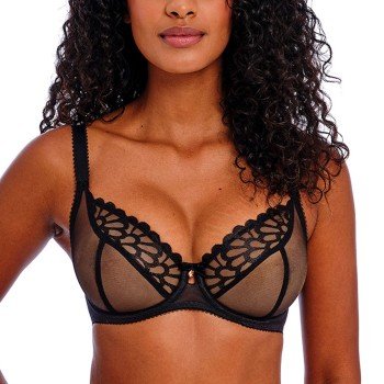 Freya BH Loveland UW Plunge Bra Helsvart J 75 Dame