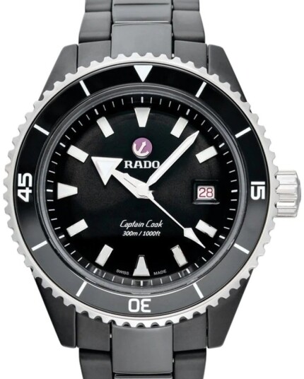 Rado Herreklokke R32129152 Captain Cook Sort/Keramik Ø43 mm Rado Herreklokke R32129152 Captain Cook Sort/Keramik Ø43 mm