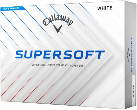 Callaway Supersoft Golfball Hvit Callaway Supersoft Golfball Hvit