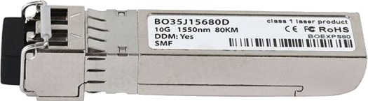 Blueoptics 100-01971-Bo Fiberoptikk 10000 Mbps Sfp+ Lc 80000 M 1550 Nm Blueoptics 100-01971-Bo Fiberoptikk 10000 Mbps Sfp+ Lc 80000 M 1550 Nm
