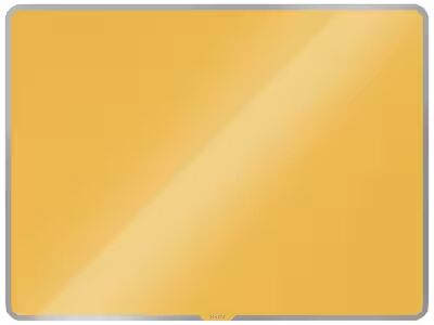 Leitz Cosy Glasstavle - magnetisk whiteboardtavle 80x60 cm - varmgul Leitz Cosy Glasstavle - magnetisk whiteboardtavle 80x60 cm - varmgul