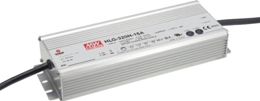 Mean Well Hlg 320H 42A 320 W Ip65 90   305 V 7,65 A 42 V 90 Mm
