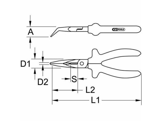Ks Tools 117.1767, 140 G, 350 Mm, 250 Mm, 130 Mm, B00qu7uwsw